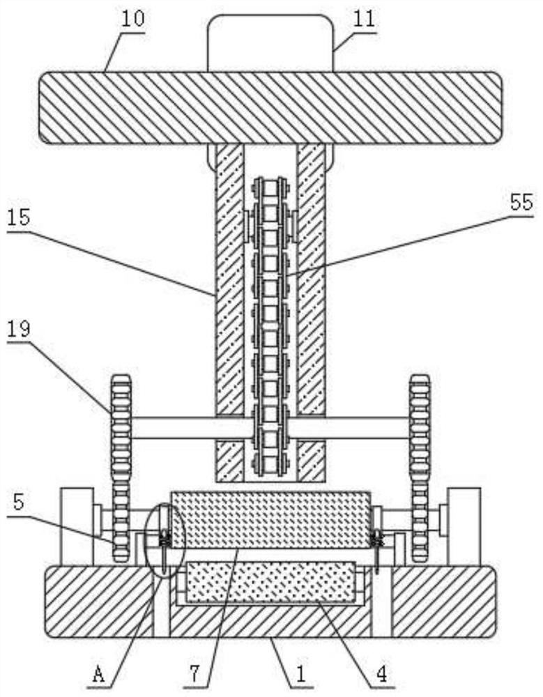 High-frequency welding machine capable of feeding materials at equal intervals and used for plastic films