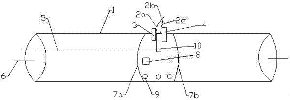 A knife roller blade limit and waste discharge device