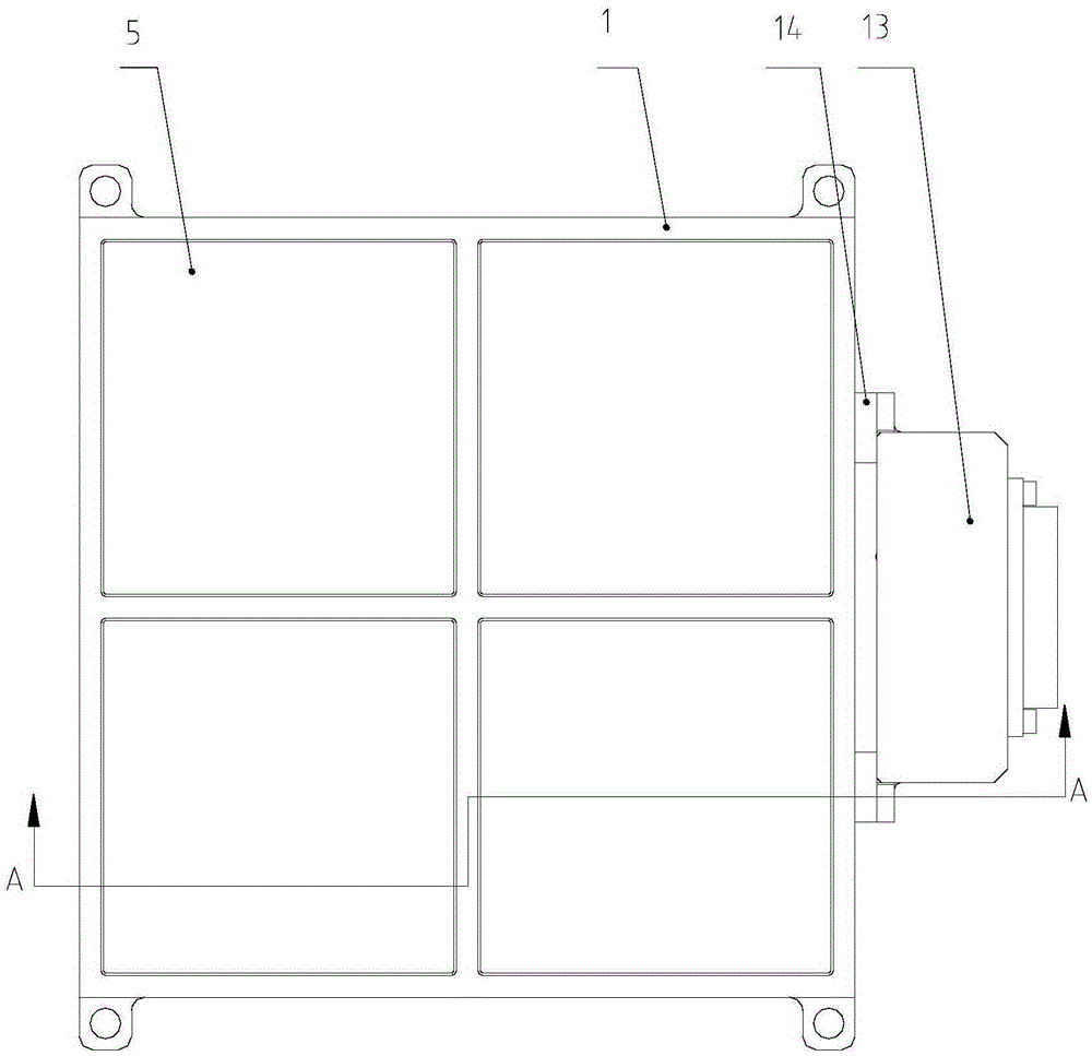 On-orbit thermal control coating radiation parameter measuring device