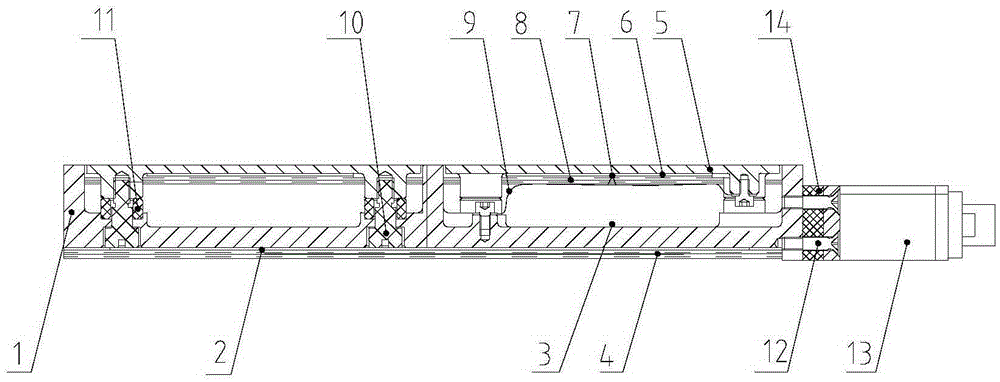 On-orbit thermal control coating radiation parameter measuring device