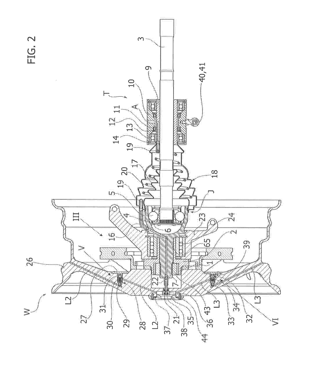 On-Board Centralized System For Regulating The Pressure Of The Tyres Of A Motor-Vehicle