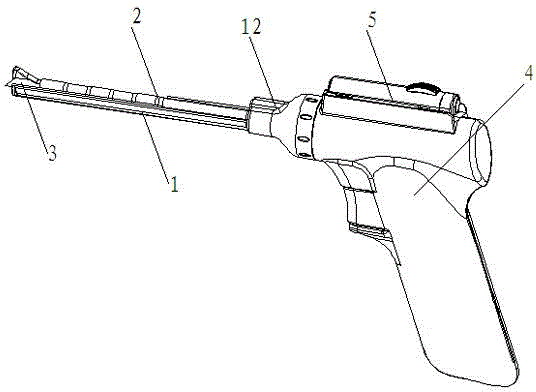 Disposable cervical needle biopsy forceps with light source and using method of disposable cervical needle biopsy forceps