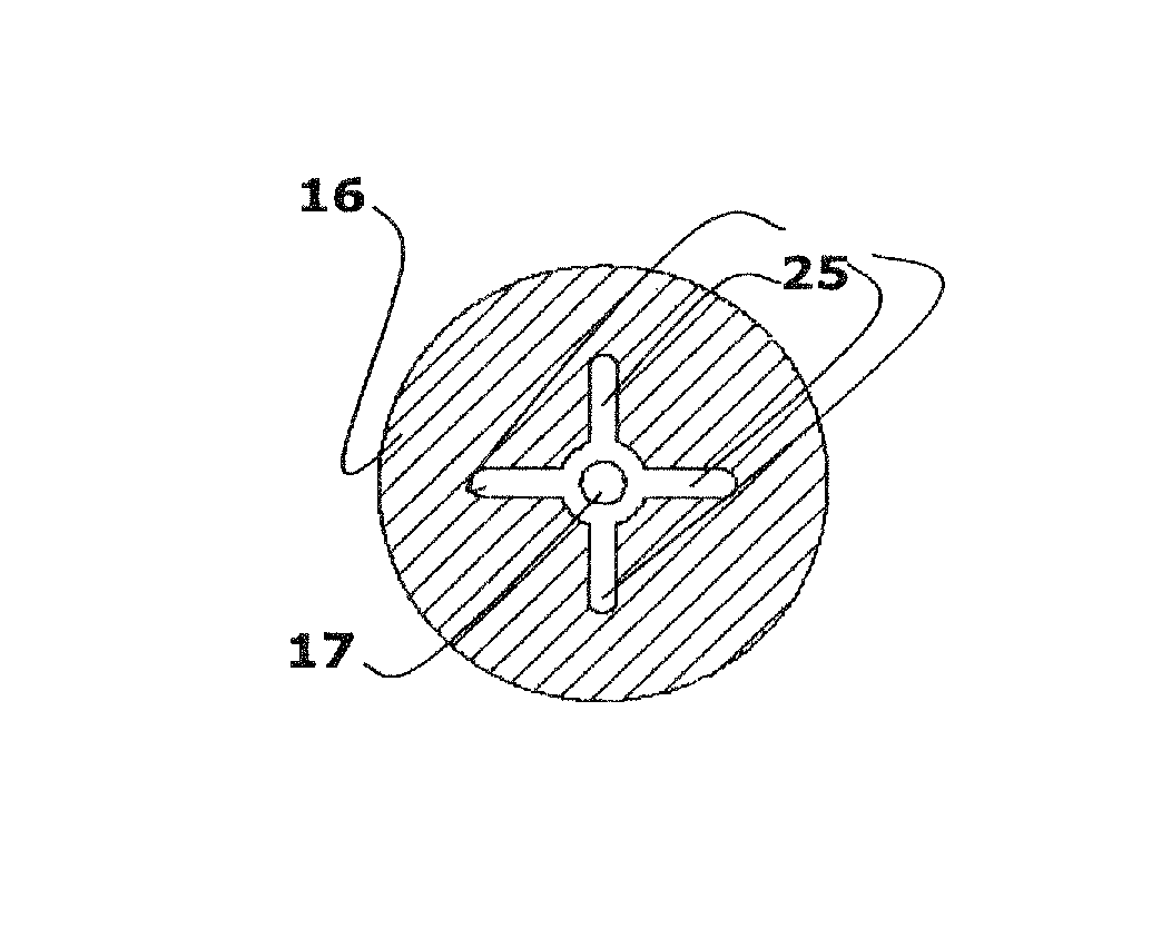 Apparatus and method for checking thickness dimensions of an element while it is being machined