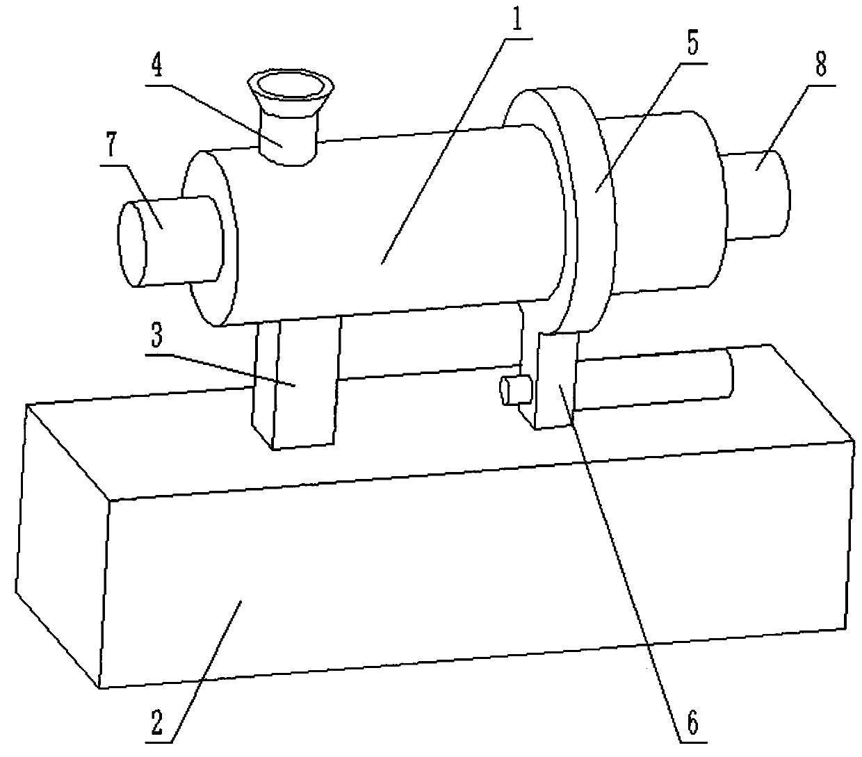 Bidirectional extrusion oily sludge treatment device