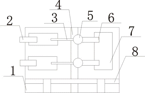 Three-dimensional visual display device