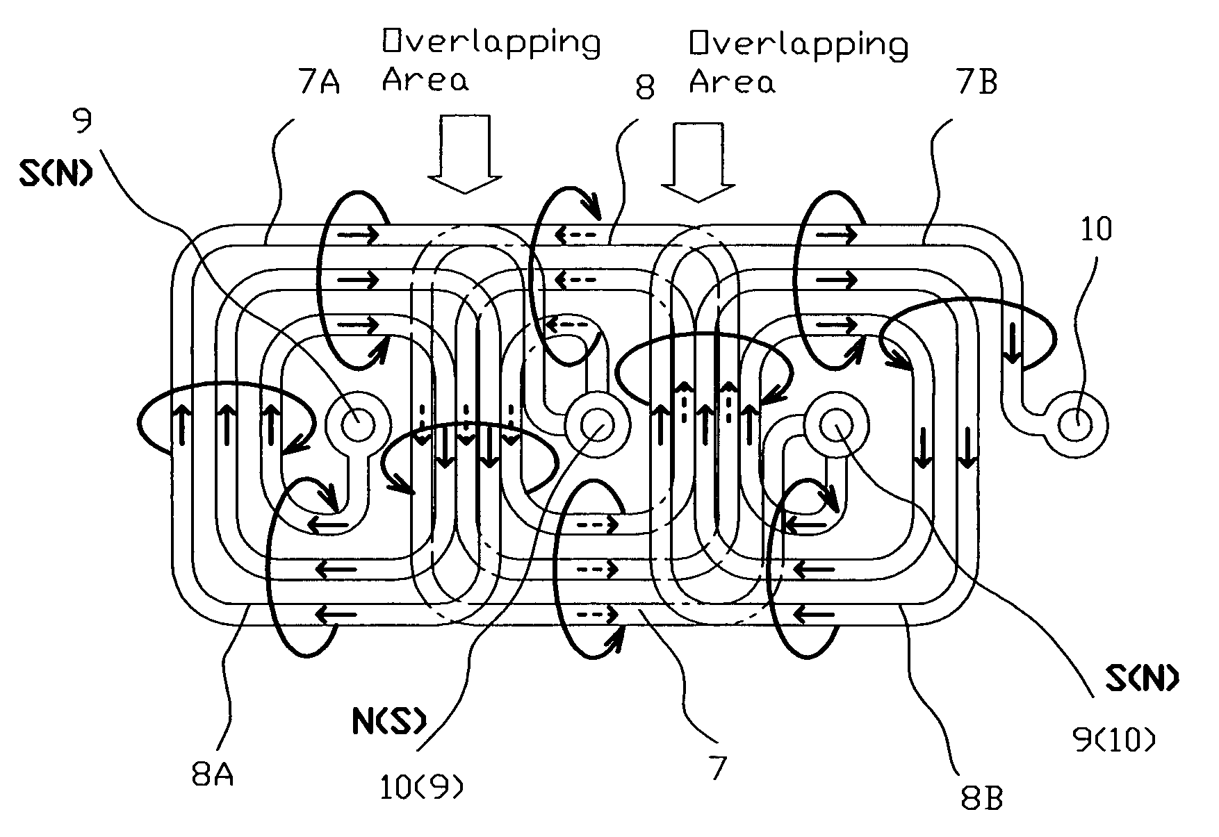 Electromagnetic moving system