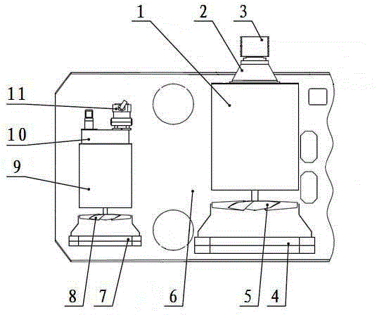 Power device of milling and planing machine