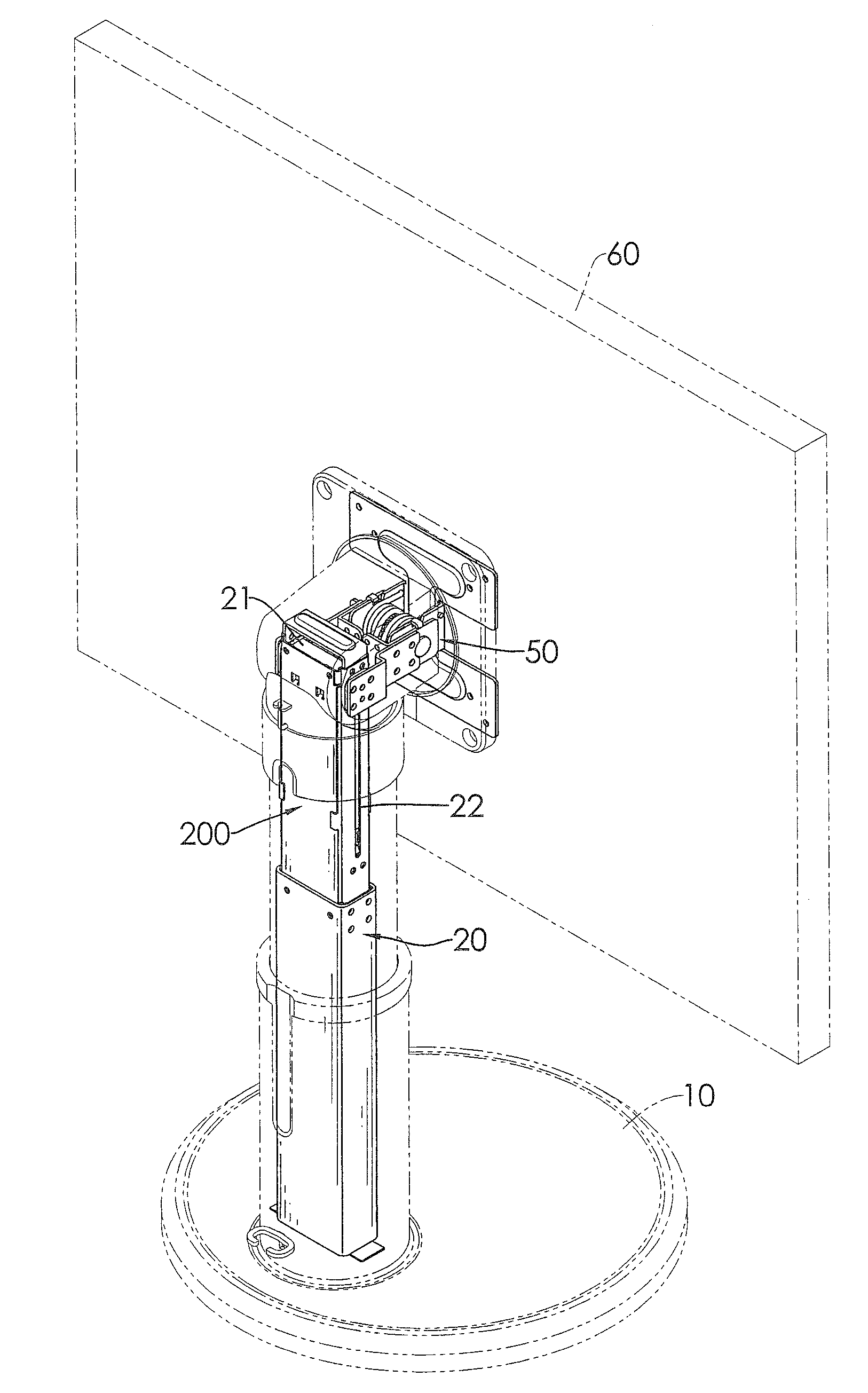 Flat panel display stand