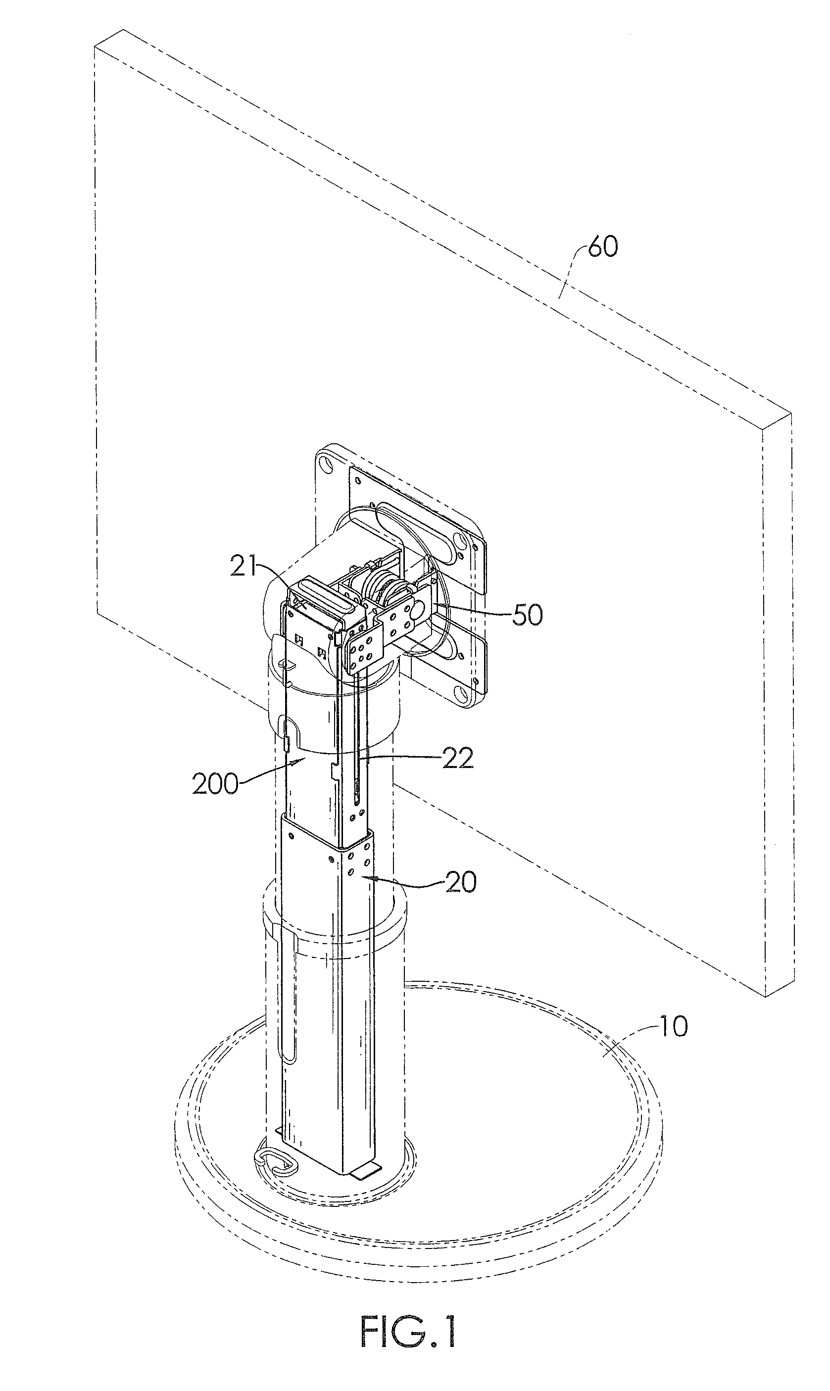 Flat panel display stand