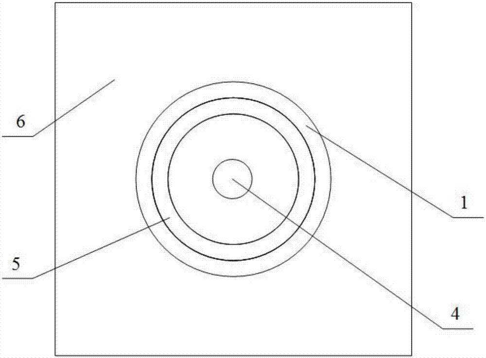 Television tower vibration damping device and preparing and using method thereof