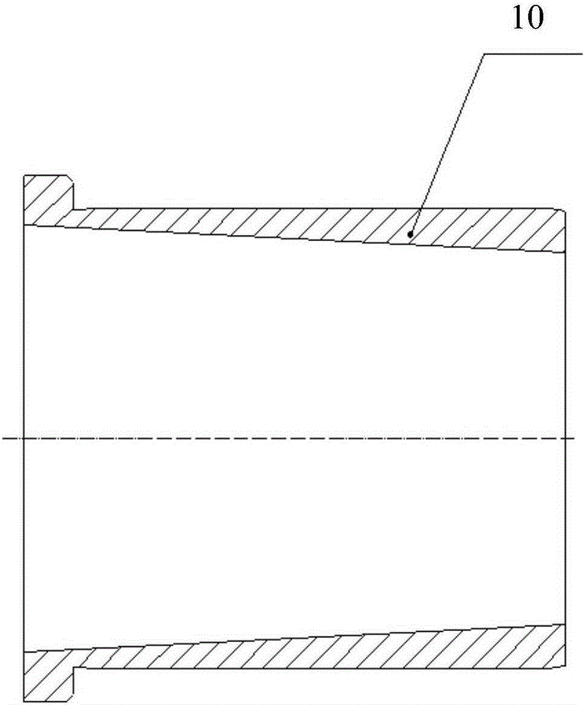 Crank connecting structure of pumping unit