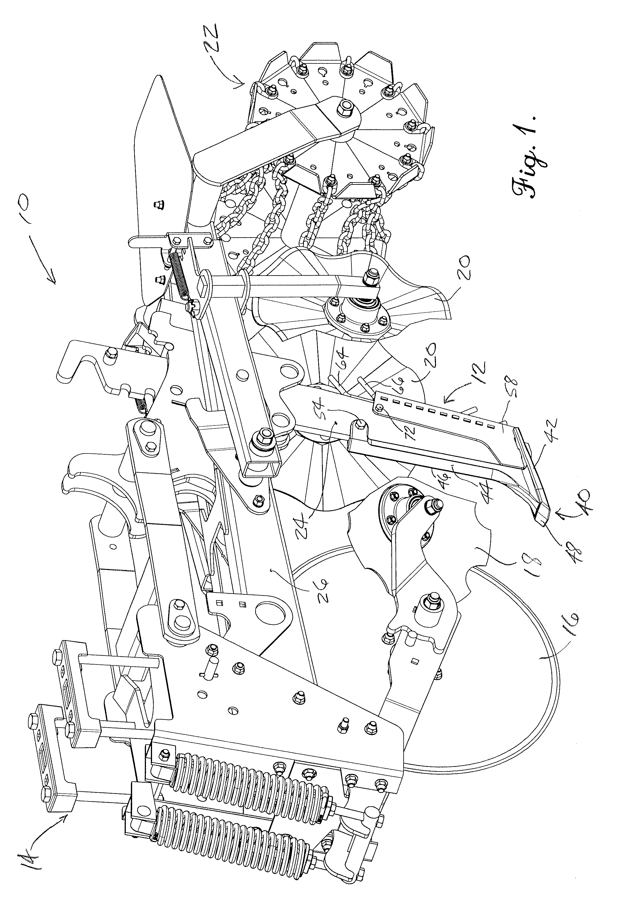 Tillage shank with adjustable depth fertilizer tube