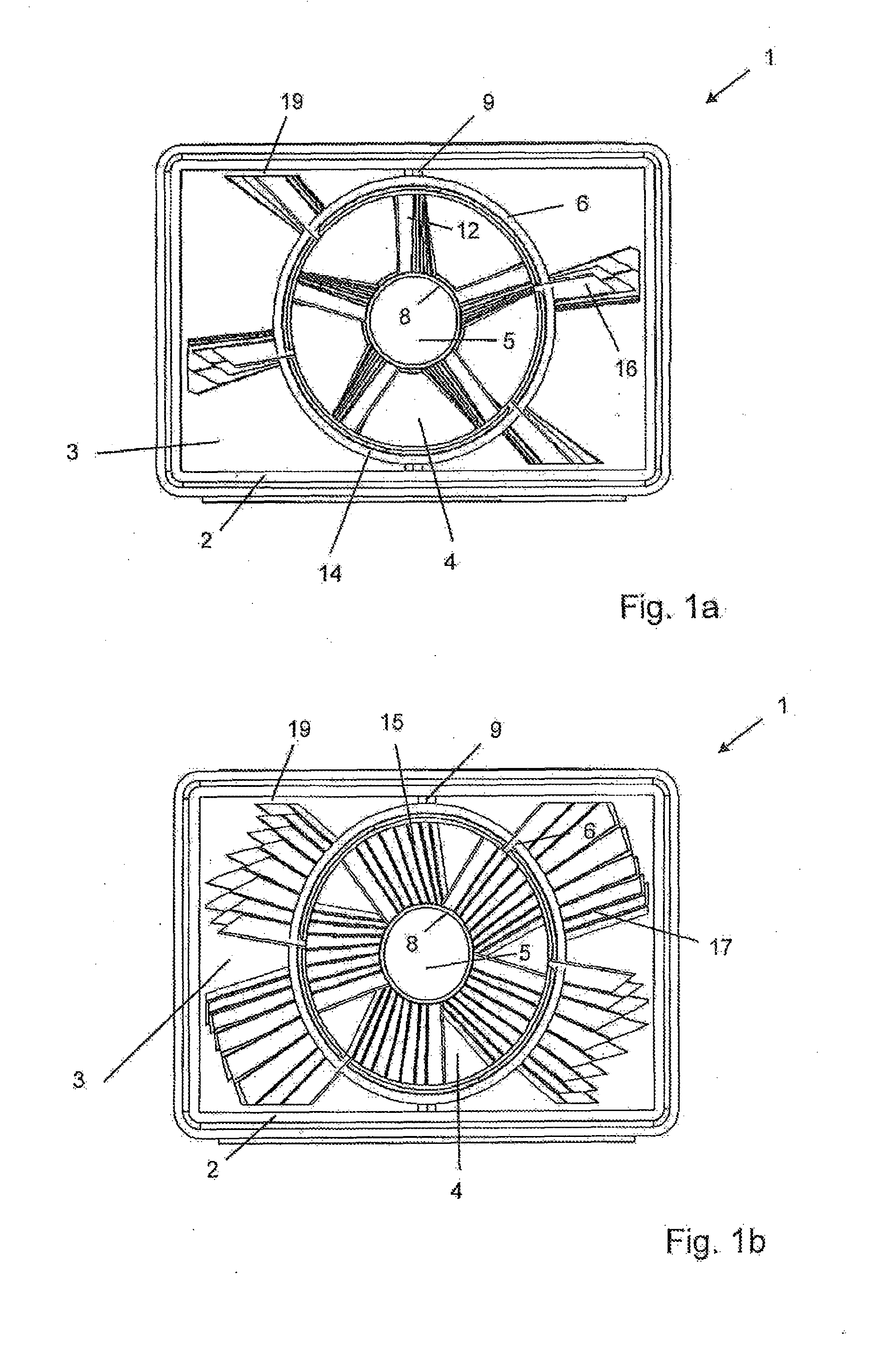 Comfort air vent nozzle