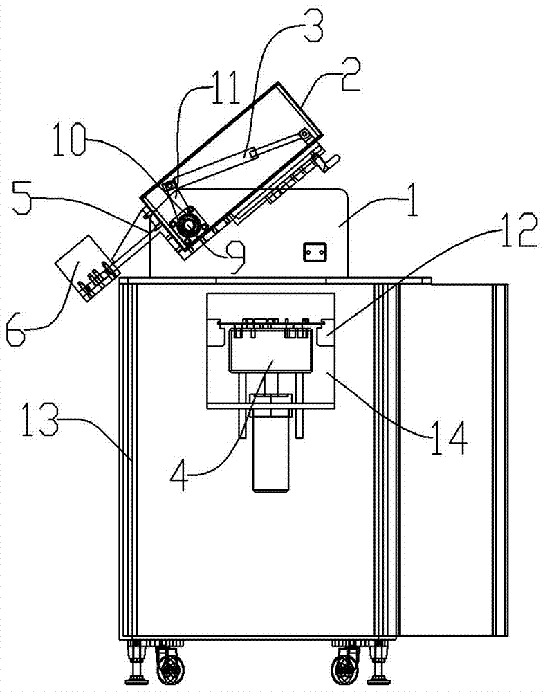 A mounting device for a pcb board connector