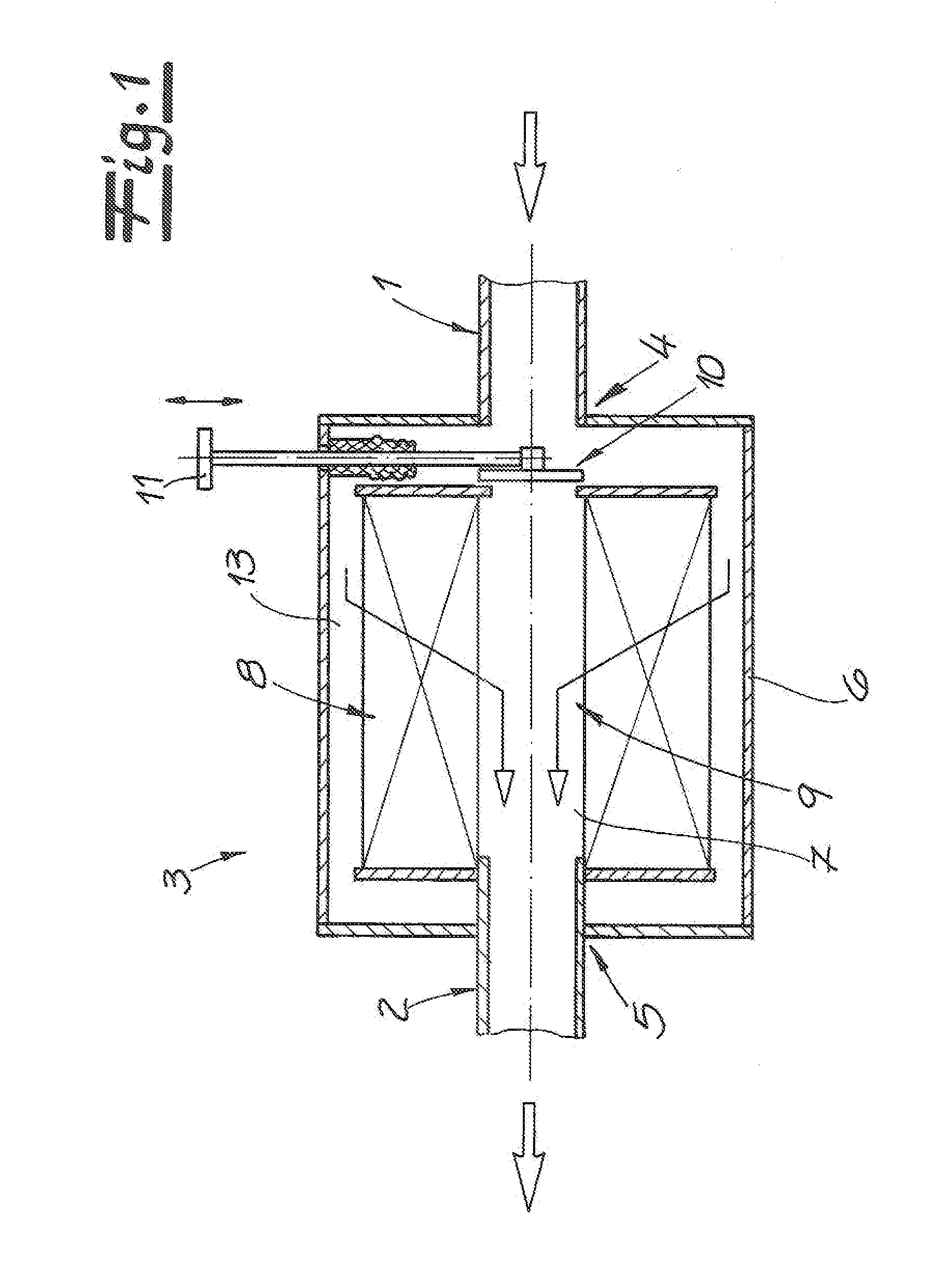 Fuel line assembly and method for operating a fuel line assembly