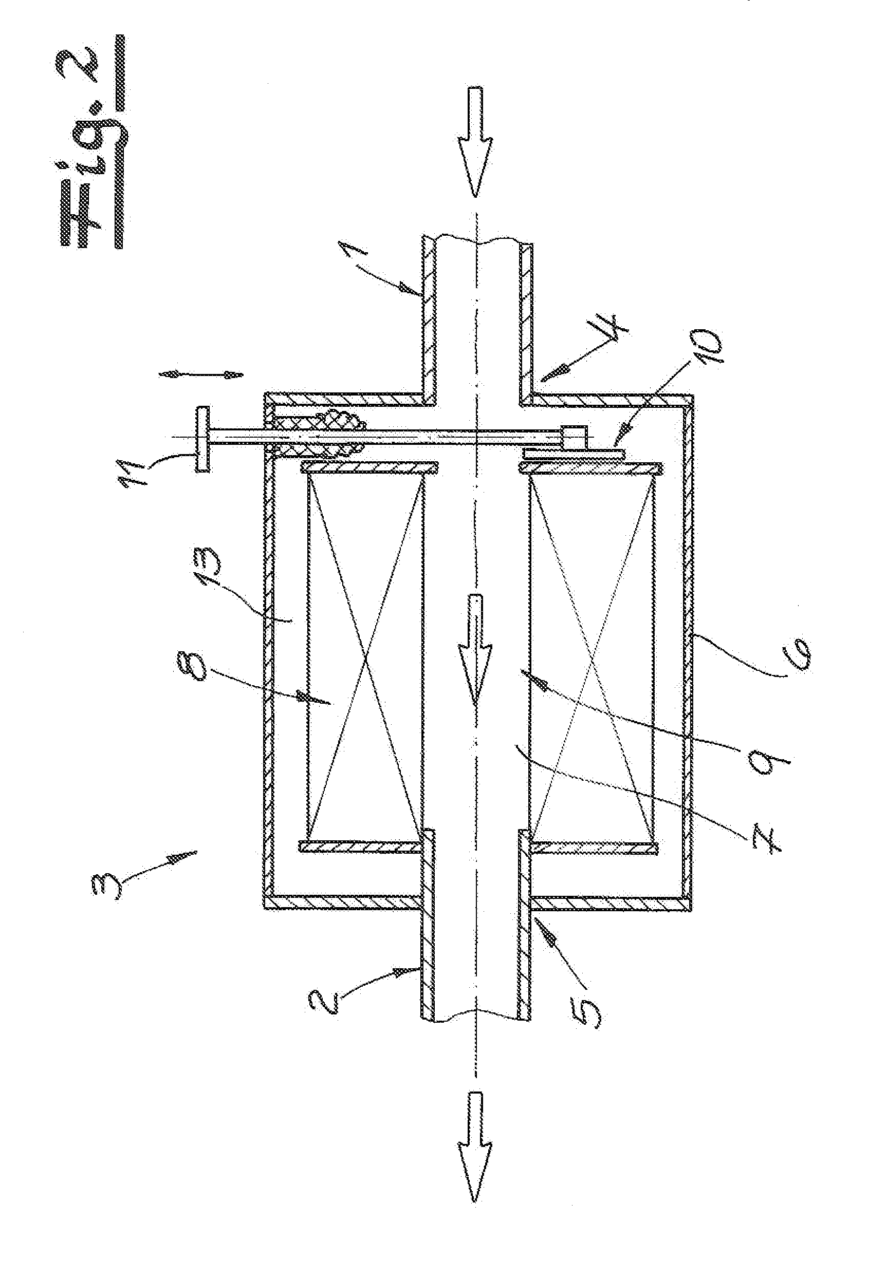 Fuel line assembly and method for operating a fuel line assembly