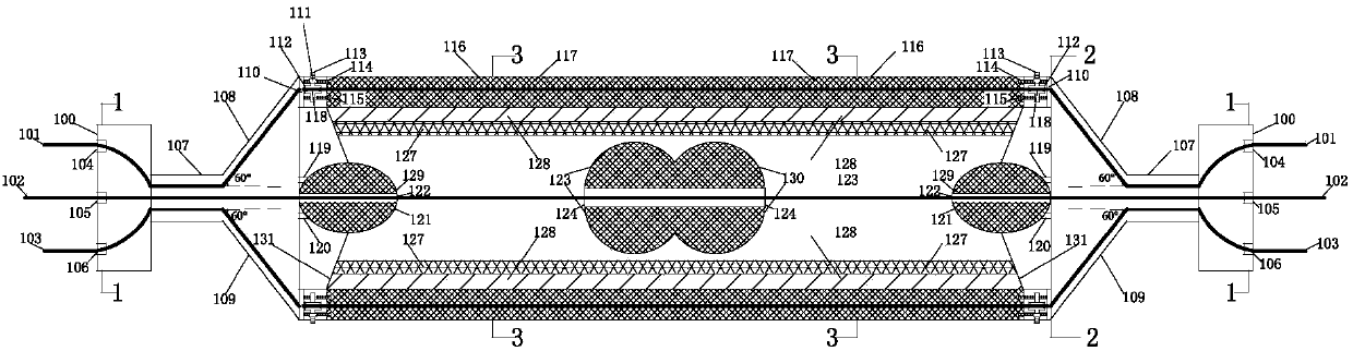 Distributed sensing optical fiber acoustic emission fusion sensing system and operation method