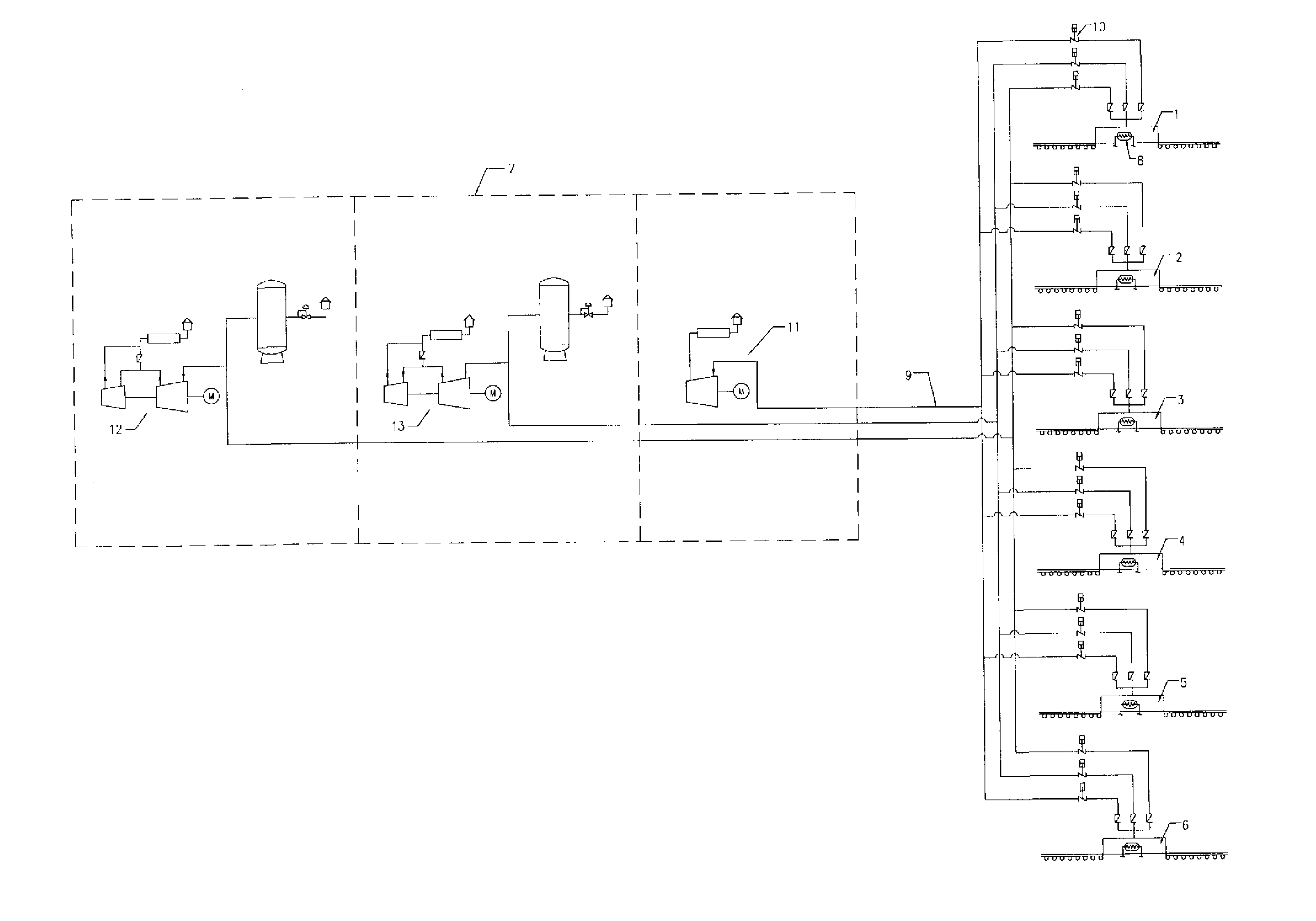 Central Vacuum Cooling Plant