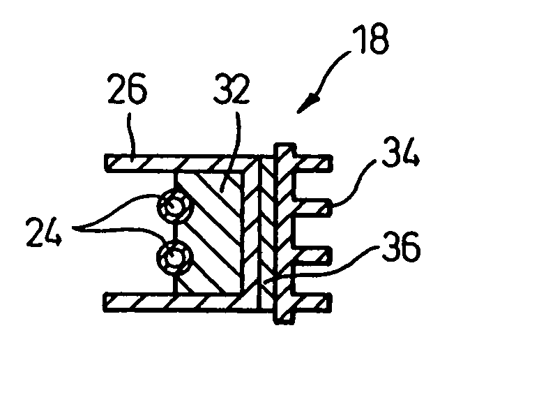 Backlight having discharge tube, reflector and heat conduction member contacting discharge tube