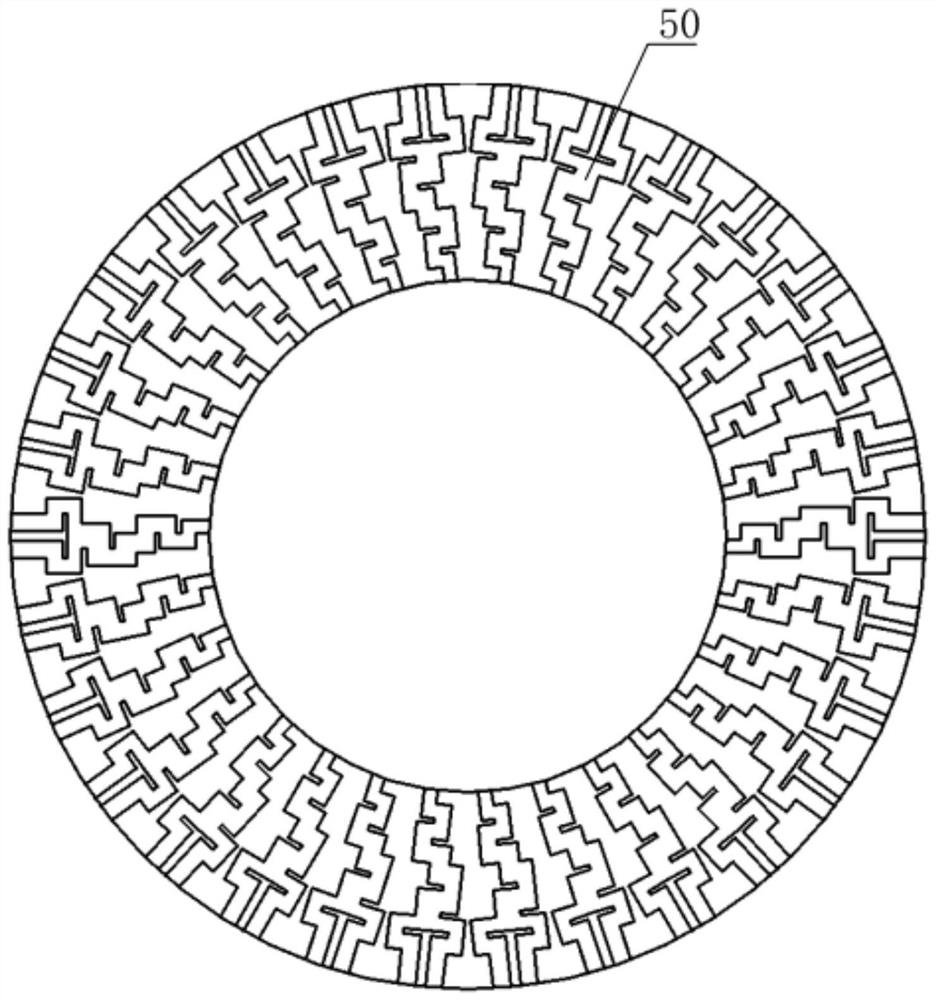 Self-cleaning multi-stage pressure-reducing regulating valve