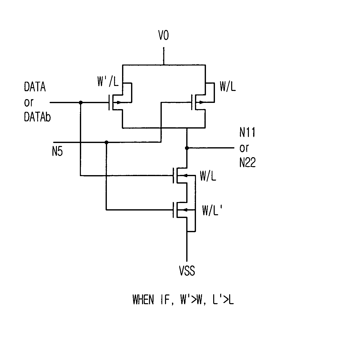 Multi-level voltage output control circuit and logic gate therefor