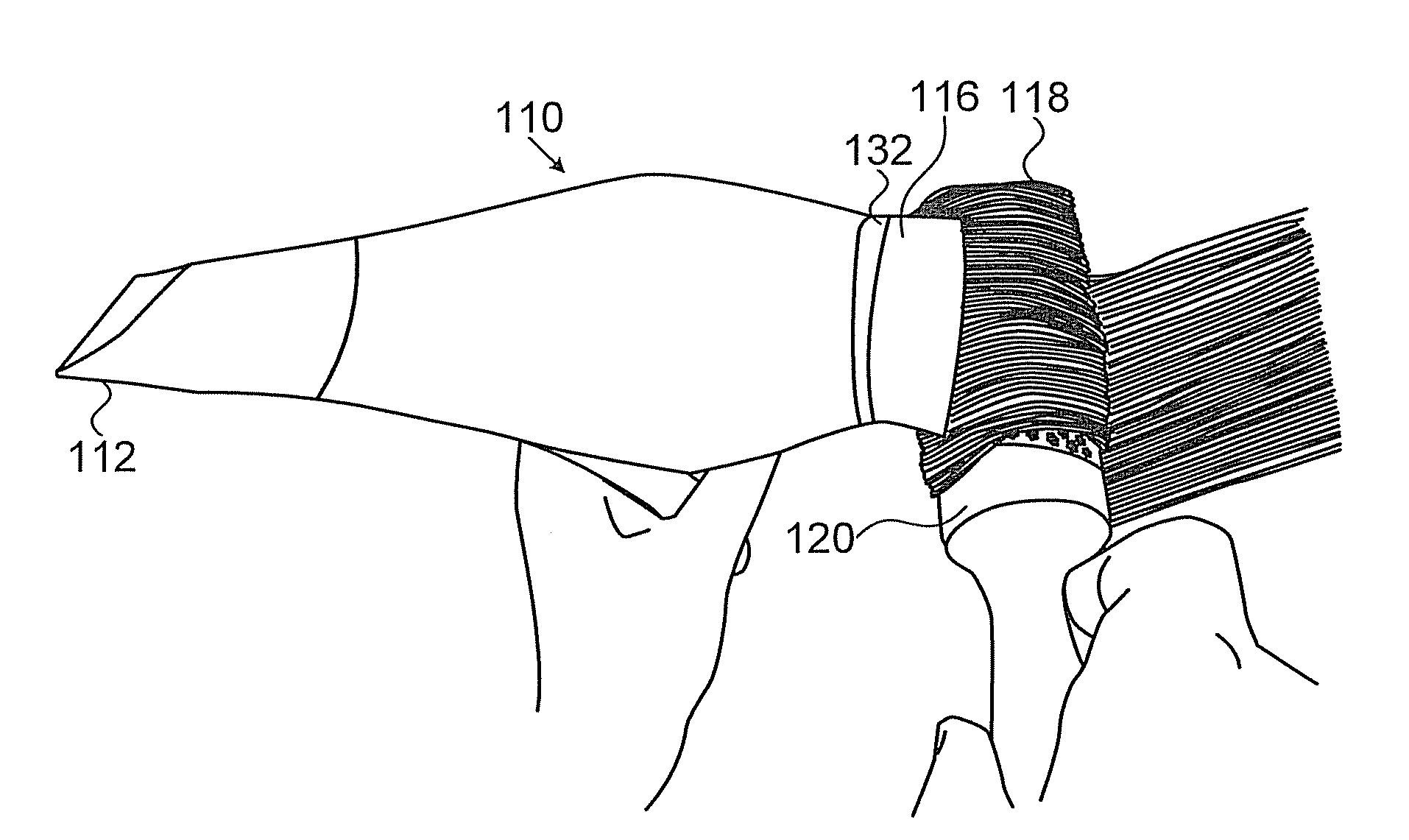 Hair styling attachment