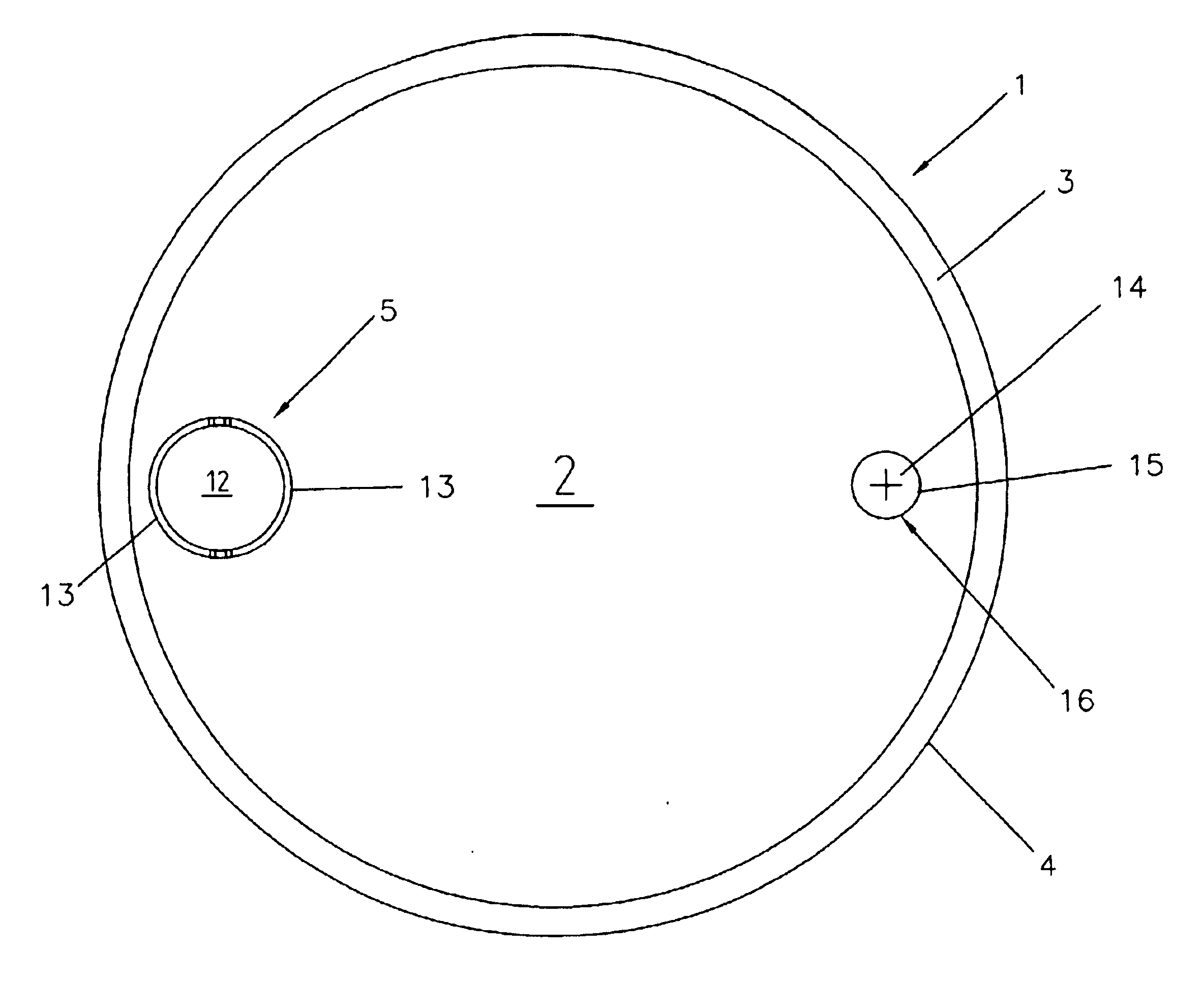 Pail vent and method