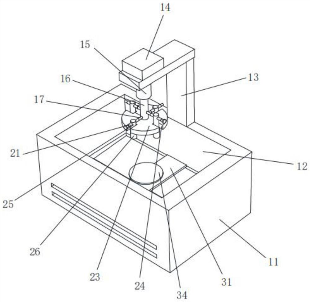 Wafer grinding equipment for research and development of high-side NMOSFET driver chip