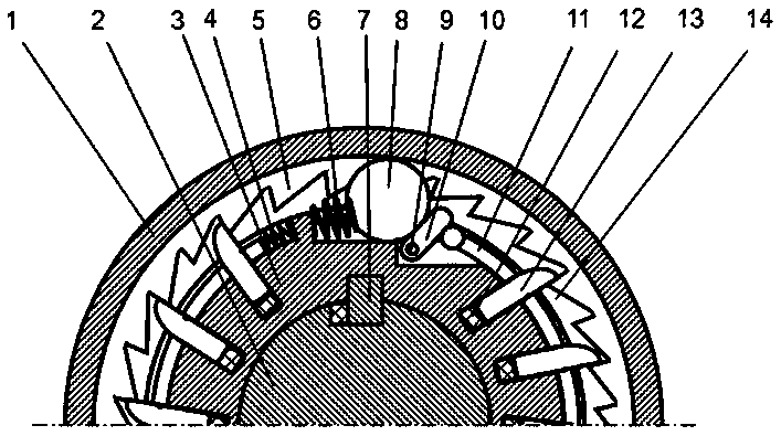 Composite overrunning clutch