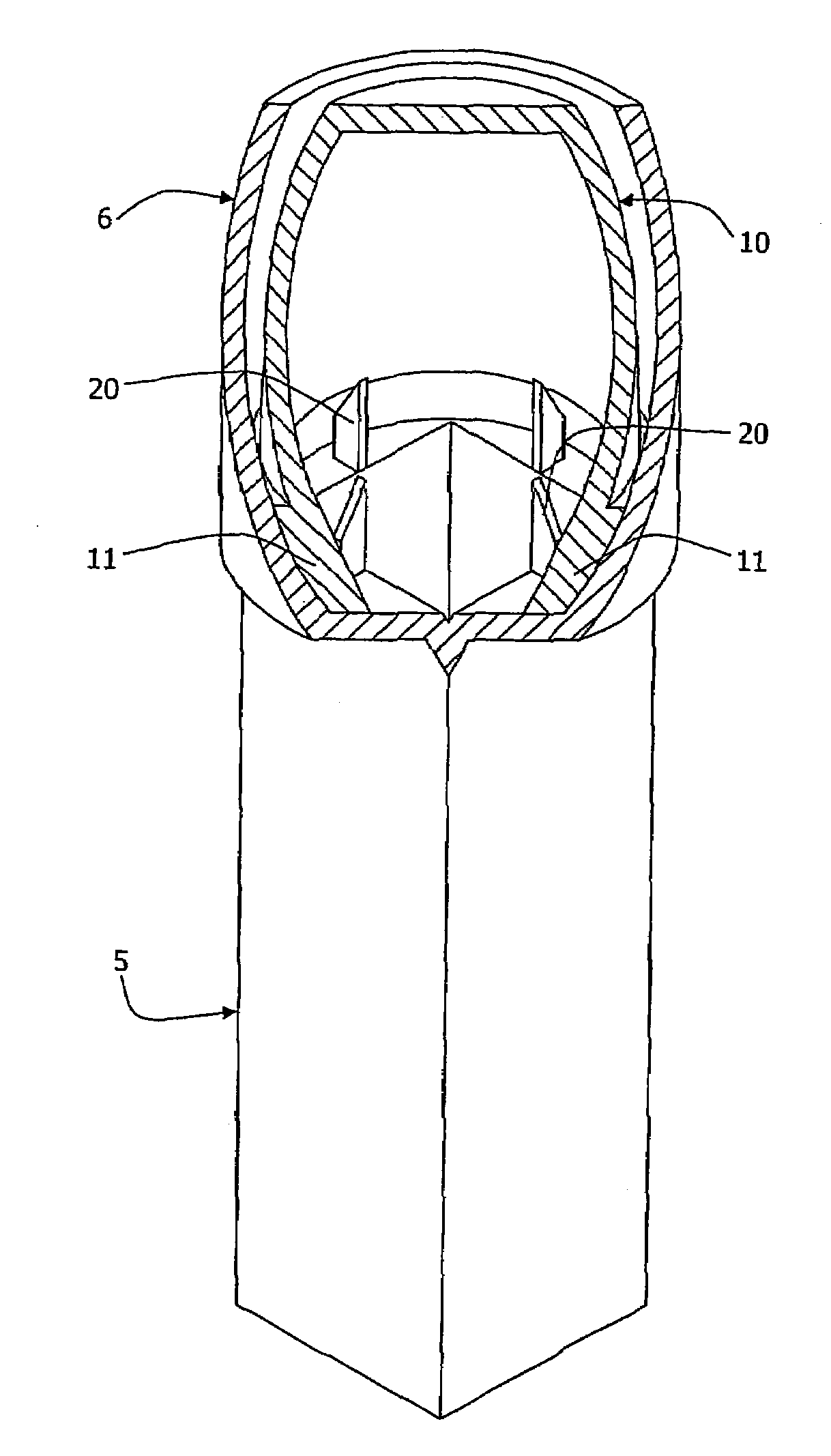 Reagent cuvette