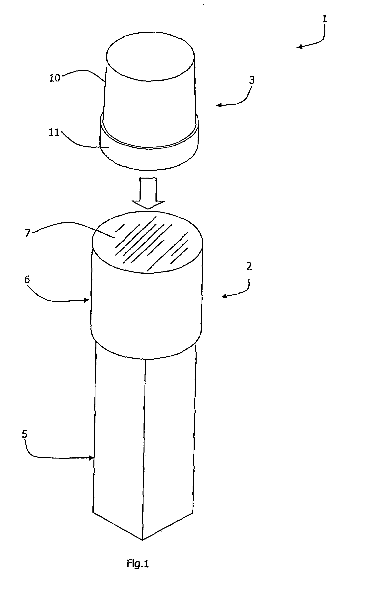 Reagent cuvette