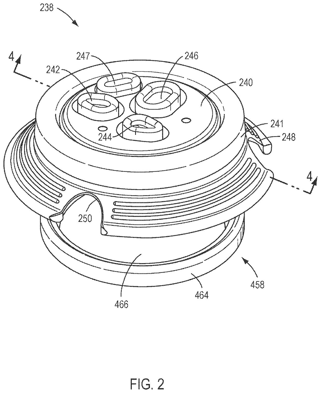 Surgical instrument ports configured for use with wound retractors, and related devices and methods