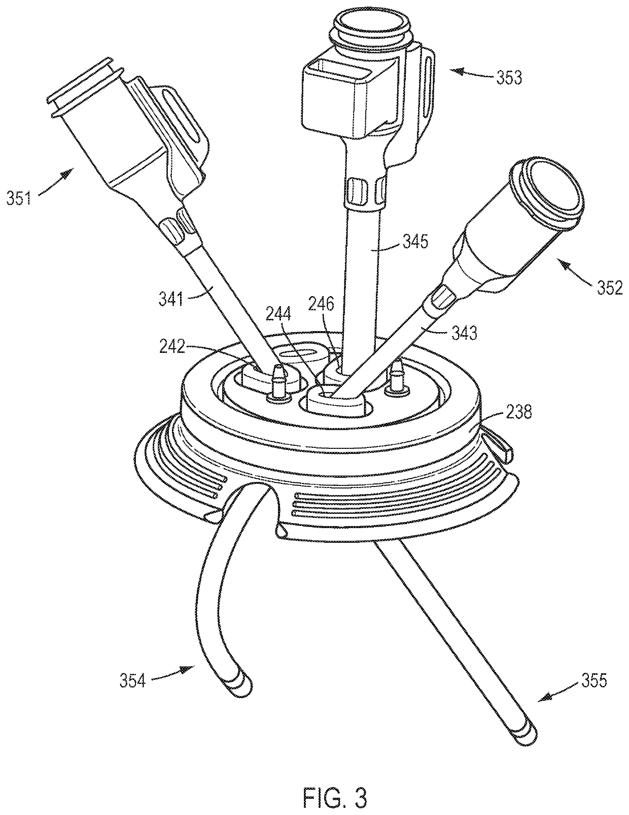 Surgical instrument ports configured for use with wound retractors, and related devices and methods