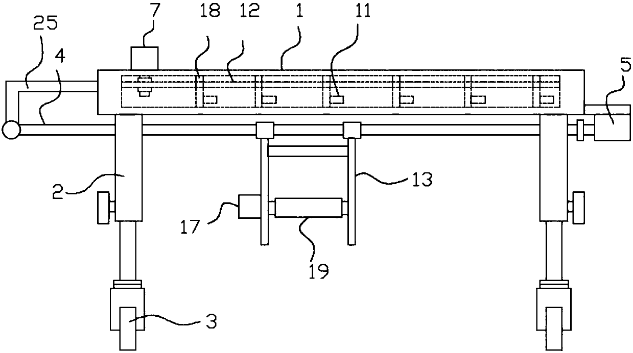 Automatic and quick transplantation type seedbed equipment