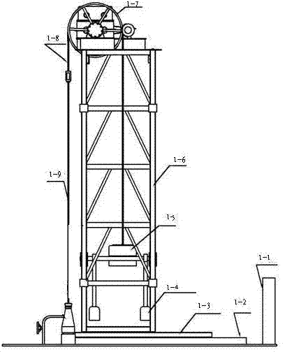 Novel vertical mechanical reversing energy-saving pumping unit