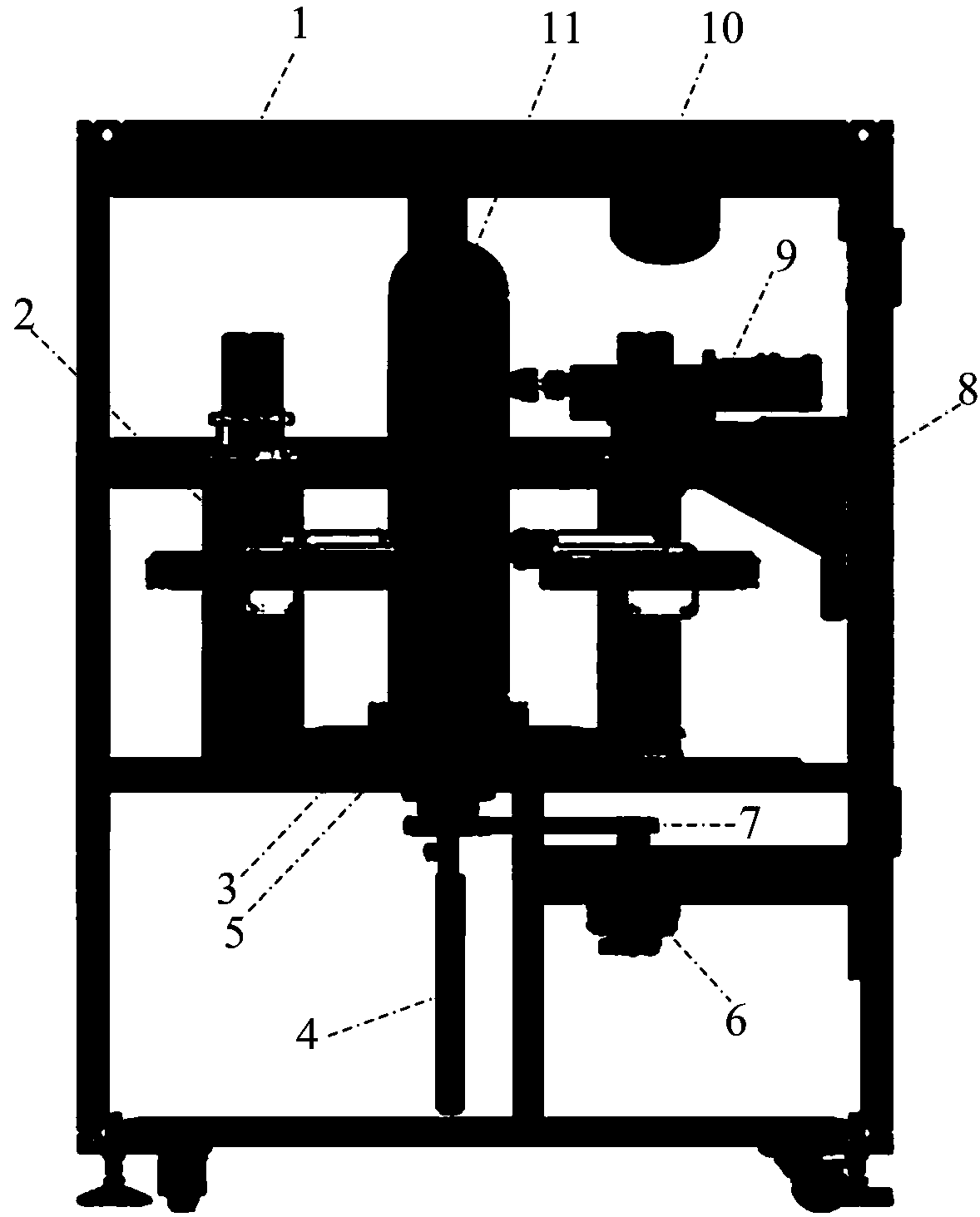 Self-adaptation grain outer wall face grinding device