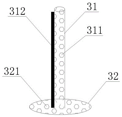 Production process of non-base-cloth non-woven filter material and special device thereof