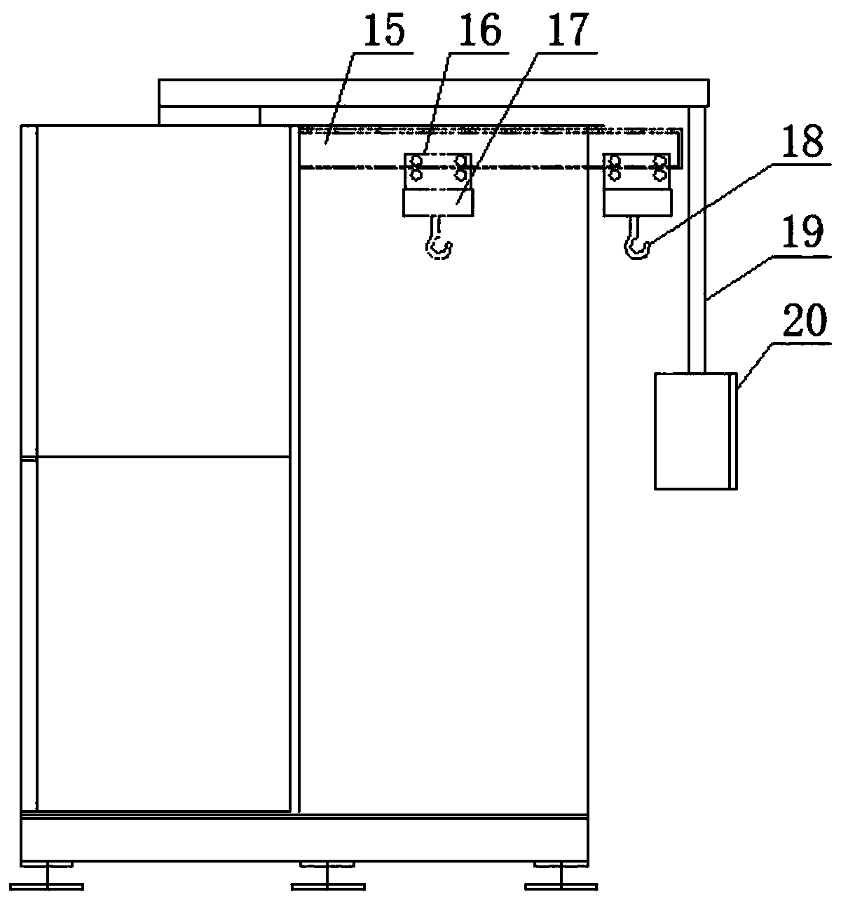 Non-stop roll-changing type die-cutting machine for winding and unwinding lithium battery positive and negative electrode base materials