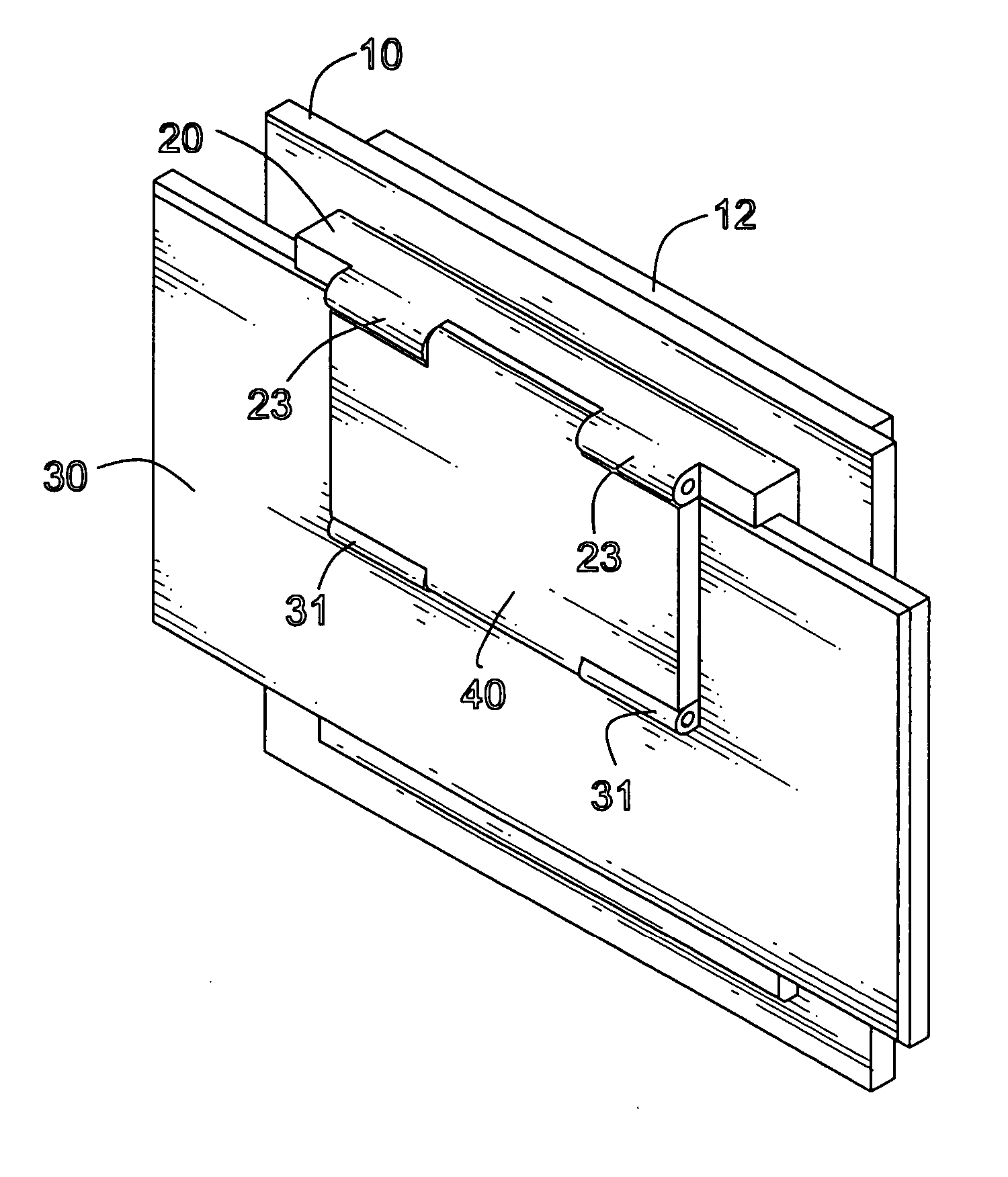 In-vehicle video/audio display device