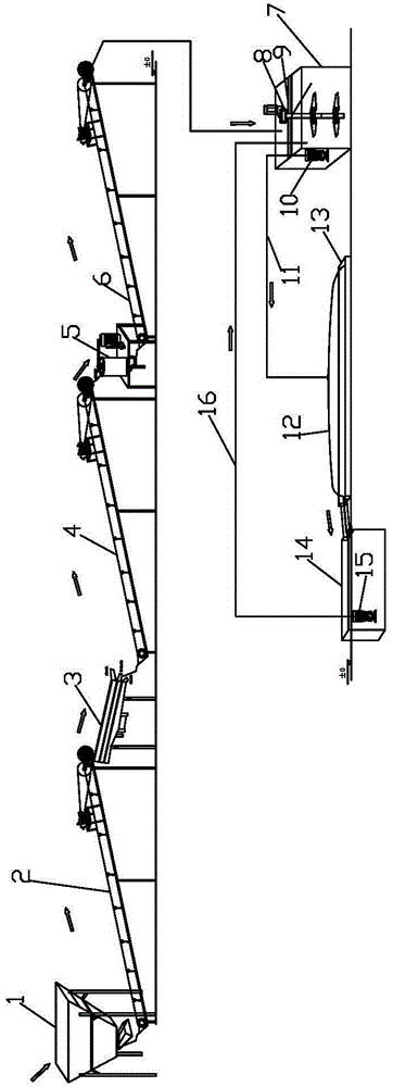 Wet process detoxifying processing device and method for chromium slag and contaminated soil of chromium slag