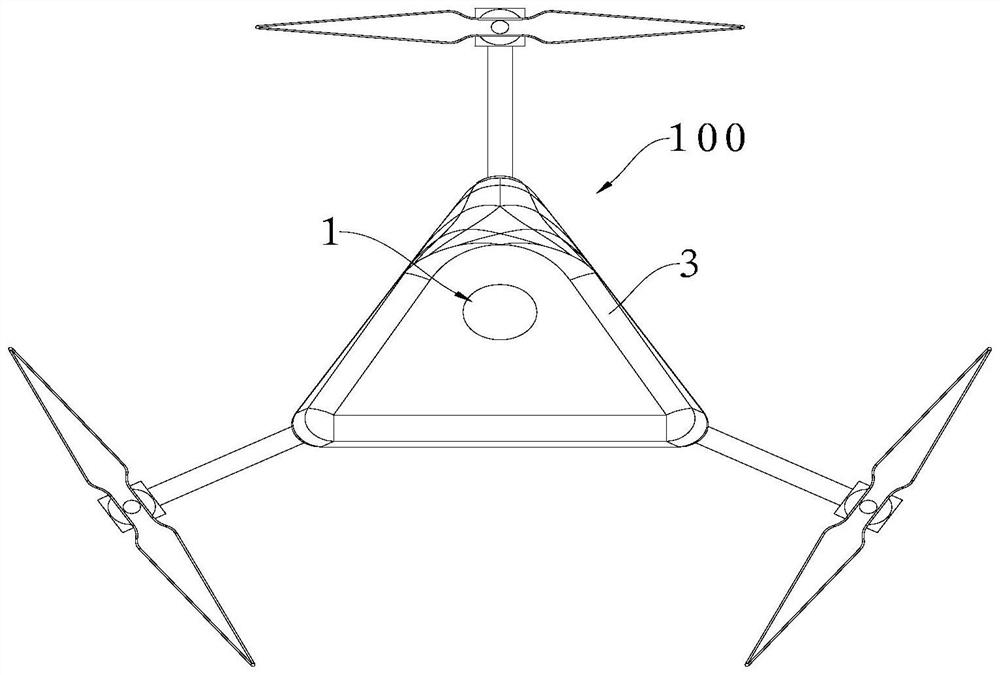 Surveying and mapping unmanned aerial vehicle with GPS system