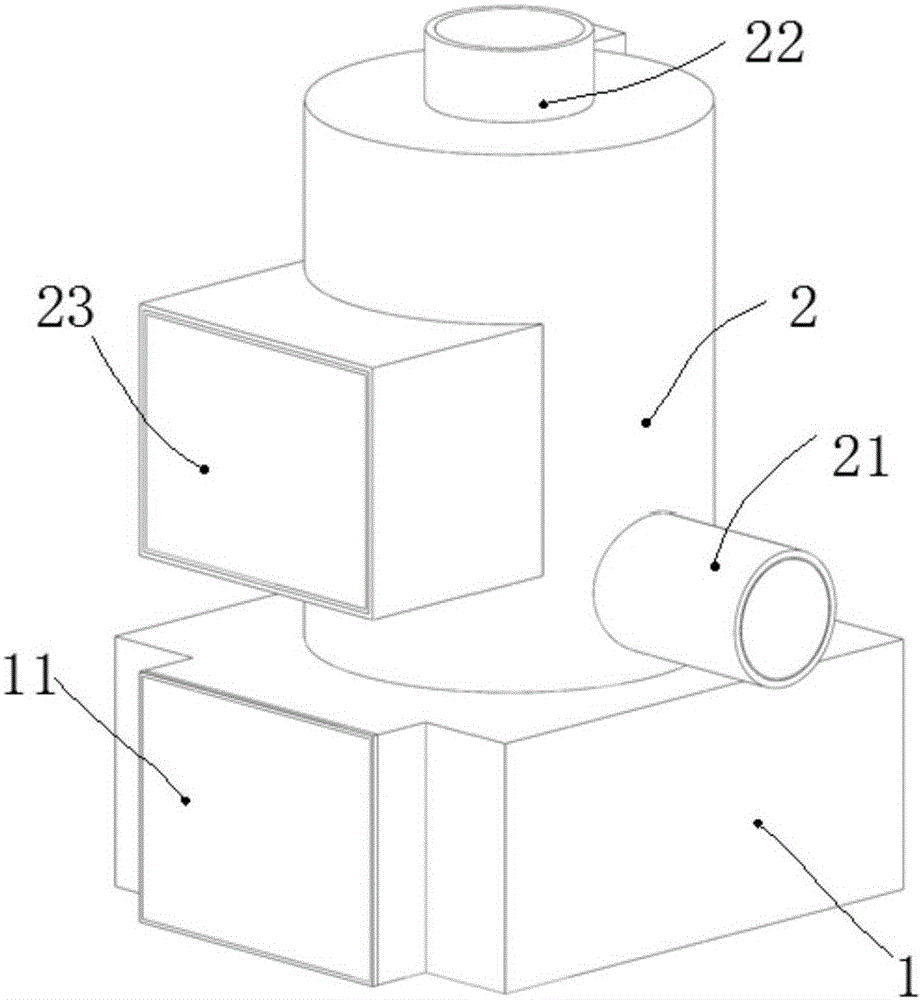 Biomass cyclone dust removal burner