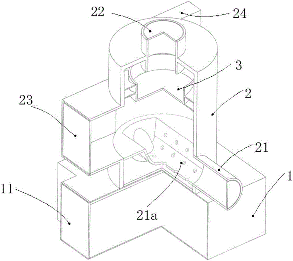 Biomass cyclone dust removal burner