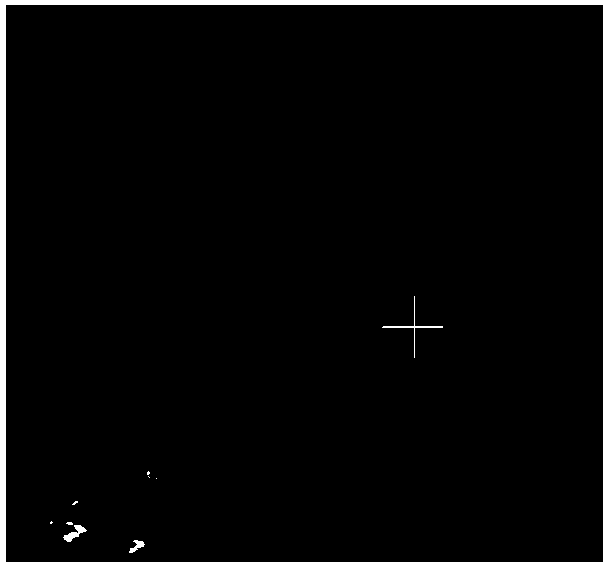 A method for three-dimensional display and blind area determination of electromagnetic signals received by UAV on the ground