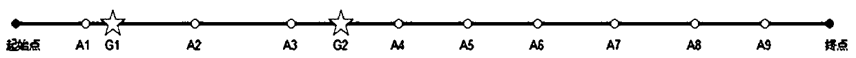 Orbital patrol robot positioning method