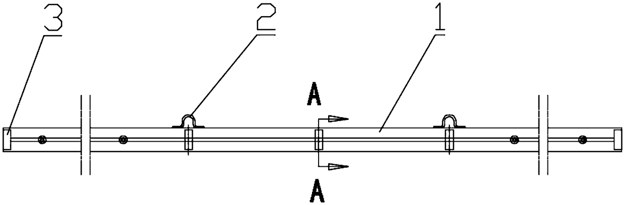 Reinforcing lifting appliance for van vehicle top plate welding assembly oil paint line passing