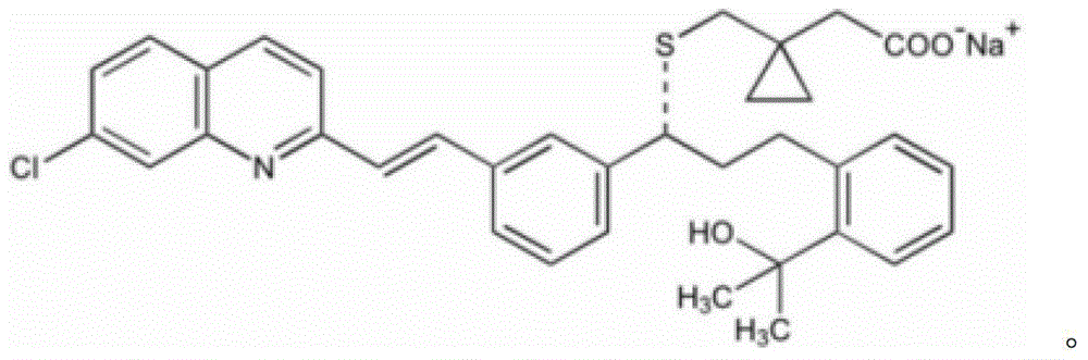 Solid oral preparation containing montelukast and preparation method of solid oral preparation