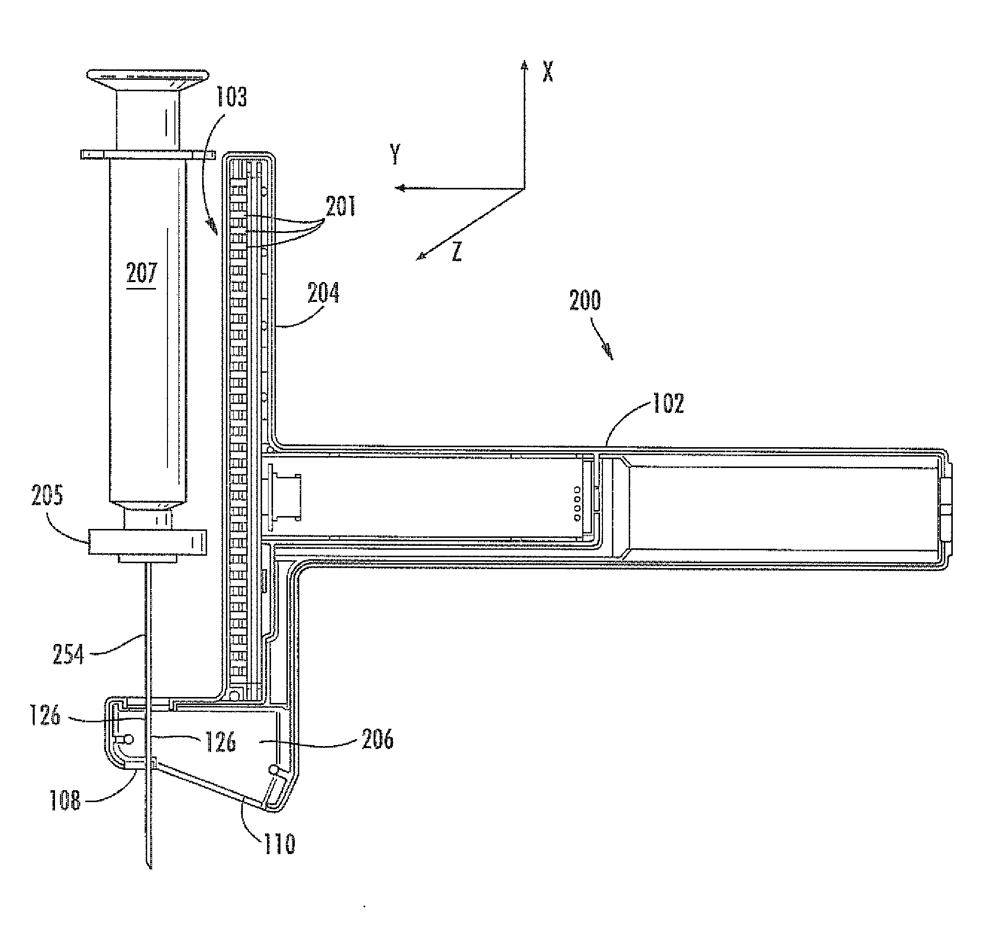 Virtual image formation method for an ultrasound device