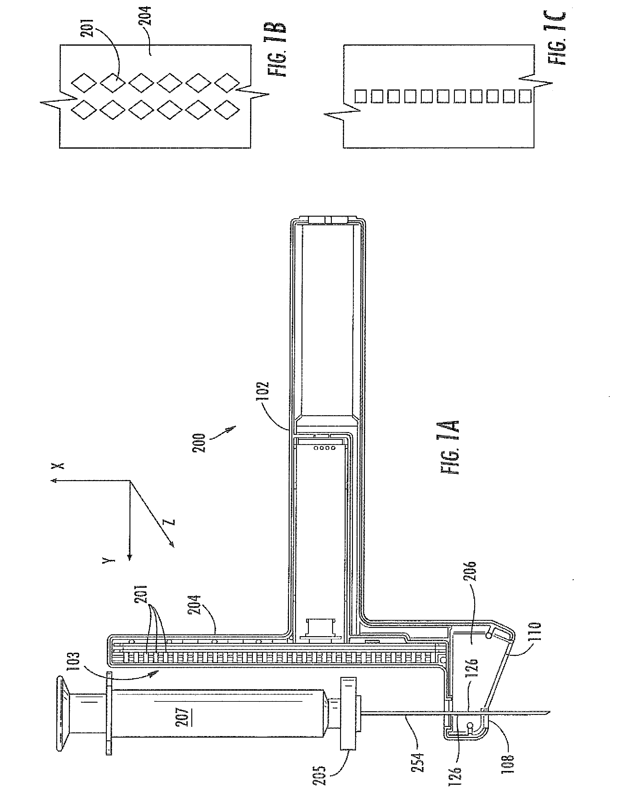 Virtual image formation method for an ultrasound device