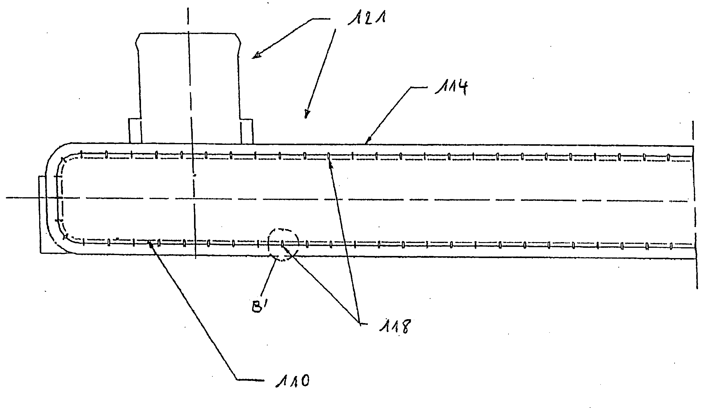 Detection system for localizing defective seals in heat exchangers